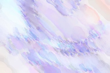 Modern fırça darbeleri. Pastel renklerde suluboya resim. Poster, duvar sanatı, afiş, kart, kitap kapağı veya ambalaj için sakinleştirici kompozisyonun yumuşak renkli çizimi. 