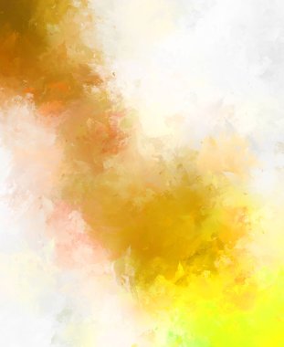 Renkli fırça darbelerinin 2D çizimi. Dekoratif desenli resim. canlı boya desenli arkaplan.