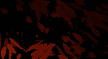 Canlı fırça darbeleriyle boyanmış. Renkli desenli resim. Fırçalanmış duvar kağıdını boya.