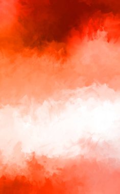 Renkli fırça darbelerinin 2D çizimi. Dekoratif desenli resim. canlı boya desenli arkaplan.