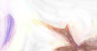 Yüzeyde suluboya vuruşlar. Sanatsal arkaplan resmi. Tablo üzerinde soyut resim. Fırça darbeleri. Çağdaş sanat. El işçiliğinin renkli dokusu. Modern resim.