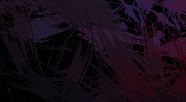 Sanatsal soyut arkaplan. Doku boyalı duvar kağıdı. Boya darbeleriyle yaratıcı bir illüstrasyon. Fırça desenli resim.