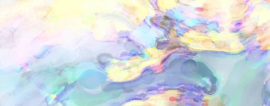 Suluboya fırça darbeleri. Modern sanat. Soyut doku. 2D çizim. Yüzeyde etkileyici el yapımı suluboya. Renkli bir fon. Çok renkli arkaplan. Çağdaş duvar sanatı. 