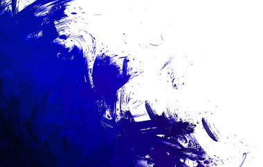 Duvar sanatı Eşsiz ve yaratıcı illüstrasyon. Fırça darbesi ile boyanmış. Renkli fırça darbelerinin soyut arkaplanı. Fırçalanmış canlı duvar kâğıdı. Boyalı sanatsal yaratım.