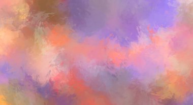 Renkli fırça darbelerinin soyut arkaplanı. fırçalanmış canlı duvar kağıdı. resmedilmiş sanat eseri. Eşsiz ve yaratıcı illüstrasyon.