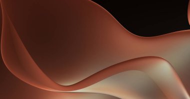 Soyut arkaplan. Değişken renk değişim dalgaları, dinamik hareketlerle. Işık dalgalarının neon renkli soyut tasarımı. Duvar kağıdı, afiş, arkaplan, kart, kitap illüstrasyonu, web sitesi.