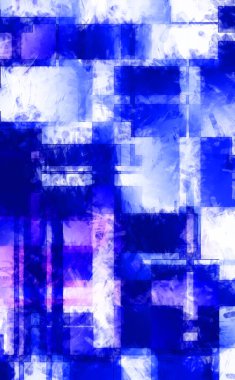 Modern sanat. Renkli çağdaş sanat eserleri. Renkli boya darbeleri. Soyut arkaplanda fırça darbeleri. Fırça boyası. Eşsiz duvar sanatı.