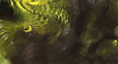 Modern sanat. Renkli çağdaş sanat eserleri. Renkli boya darbeleri. Soyut arkaplanda fırça darbeleri. fırça boyası.