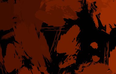 Sanatsal soyut arkaplan. Doku boyalı duvar kağıdı. Boya darbeleriyle yaratıcı bir illüstrasyon. Fırça desenli resim.