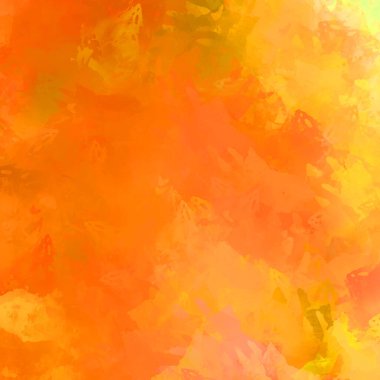 Canlı fırça darbeleriyle boyanmış. Renkli desenli resim. Fırçalanmış duvar kağıdını boya.