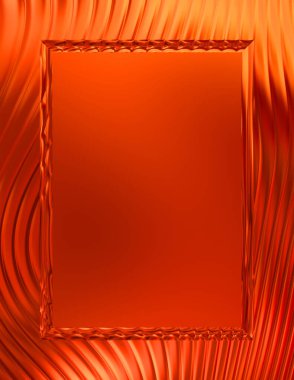 Soyut çerçeveli arkaplan. Renkli, canlı, dalgalı bir duvar kağıdı. Merkezi çerçeveli yaratıcı grafik 2d çizim. Dinamik şekilli modaya uygun sıvı örtüsü.