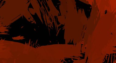 Sanatsal soyut arkaplan. Doku boyalı duvar kağıdı. Boya darbeleriyle yaratıcı bir illüstrasyon. Fırça desenli resim.