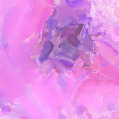 El yapımı sürreal soyut desenli suluboya. Modern sanatsal resim. 2D çizim. Arkaplan boyası karışımı. Yaratıcı duvar sanatı. Çağdaş sanat.