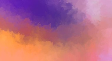 Yaratıcı soyut resim. Artistik fırça darbeleriyle donatılmış. Renkli ve canlı bir illüstrasyon. boyalı sanat.