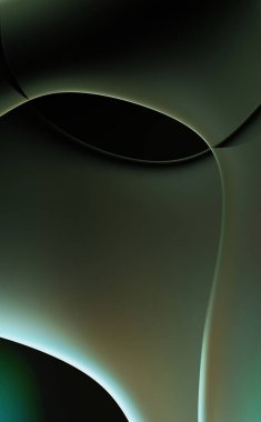 Soyut arkaplan. Değişken renk değişim dalgaları, dinamik hareketlerle. Işık dalgalarının neon renkli soyut tasarımı. Duvar kağıdı, afiş, arkaplan, kart, kitap illüstrasyonu, web sitesi.