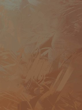 Kaotik resim. Taranmış Boyalı Soyut Arkaplan. Fırça darbesi ile boyanmış. Sanatsal canlılık ve renkli duvar kağıdı.