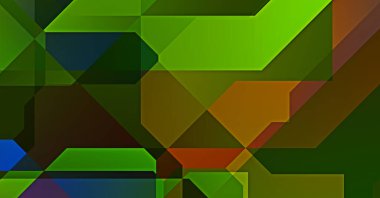 Üçgen arka planda üst üste dizayn ediliyor. Soyut geometrik duvar kağıdı. Geometrik renkli üçgen şekiller.