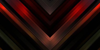 Soyut parlayan geometrik ışıklar arka planda. Fraktal simetrik grafik çizimi. Parıldayan ve parıldayan çubukları kesiştir.