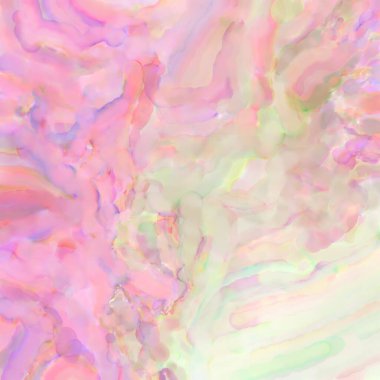 Çağdaş sanat. El işçiliğinin renkli dokusu. Modern resim. Yüzeyde suluboya vuruşlar. Sanatsal arkaplan resmi. Tablo üzerinde soyut resim. Fırça darbeleri.