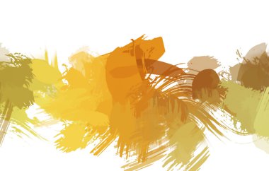 resmedilmiş sanat eseri. fırçalanmış canlı duvar kağıdı. Eşsiz ve yaratıcı illüstrasyon. Renkli fırça darbelerinin soyut arkaplanı. 