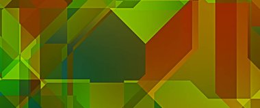 Üçgen arka planda üst üste dizayn ediliyor. Soyut geometrik duvar kağıdı. Geometrik renkli üçgen şekiller.