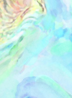 El yapımı sürreal soyut desenli suluboya. Modern sanatsal resim. 2D çizim. Arkaplan boyası karışımı. Yaratıcı duvar sanatı. Çağdaş sanat