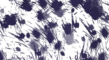 Renkli fırça darbelerinin 2B çizimi. Dekoratif doku resmi. Canlı boya desenli arka plan. Kaotik fırça darbeleri resim.