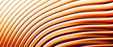 Soyut arkaplan. Renkli dalgalı yansıtıcı duvar kağıdı. Duvar kağıdı, afiş, arkaplan, kart, kitap kapağı veya web sitesi için grafiksel resimleme.