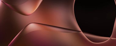 Soyut arkaplan. Değişken renk değişim dalgaları, dinamik hareketlerle. Işık dalgalarının neon renkli soyut tasarımı. Duvar kağıdı, afiş, arkaplan, kart, kitap illüstrasyonu, web sitesi.