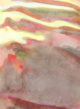 El yapımı sürreal soyut desenli suluboya. Modern sanatsal resim. 2D çizim. Arkaplan boyası karışımı. Yaratıcı duvar sanatı. Çağdaş sanat