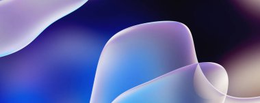 Soyut arkaplan. Değişken renk değişim dalgaları, dinamik hareketlerle. Işık dalgalarının neon renkli soyut tasarımı. Duvar kağıdı, afiş, arkaplan, kart, kitap illüstrasyonu, web sitesi.