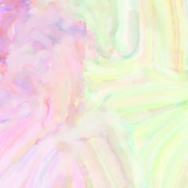 Soyut doku. Yüzeyde etkileyici el yapımı suluboya. Suluboya fırça darbeleri. Modern sanat. Çok renkli arkaplan. Çağdaş duvar sanatı. Renkli bir fon. 2d illüstrasyon.