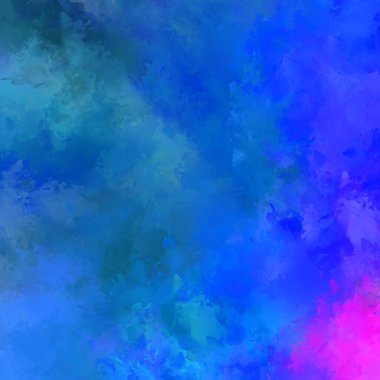 Boya darbeleri. 2D İllüstrasyon. Taranmış Boyalı Soyut Arkaplan. Fırça darbesi ile boyanmış. Modern sanat.