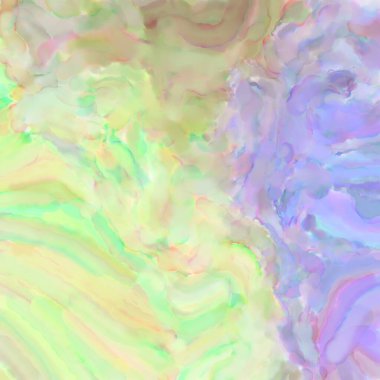 El yapımı sürreal soyut desenli suluboya. Modern sanatsal resim. 2D çizim. Arkaplan boyası karışımı. Yaratıcı duvar sanatı. Çağdaş sanat.