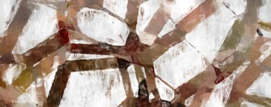 Soyut arkaplanda pürüzlü fırça darbeleri. Fırça boyası. Renkli boya darbeleri. Eşsiz duvar sanatı. Tuvaldeki modern sanat. Renkli çağdaş sanat eserleri. 