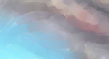 Alkol mürekkebini andıran rahatlatıcı fırça darbelerinin modern resmi. Poster, duvar sanatı, afiş, kart, kitap kapağı veya ambalaj için pastel renkli suluboya resim.