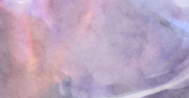 Alkol mürekkebini andıran rahatlatıcı fırça darbelerinin modern resmi. Poster, duvar sanatı, afiş, kart, kitap kapağı veya ambalaj için pastel renkli suluboya resim.