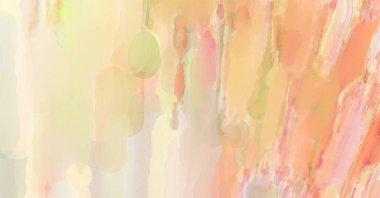 Çağdaş sanat. El yapımı resim. Modern sanat eserleri. Yüzeyde suluboya fırça darbeleriyle resim yapmak. 2D çizim. Sanatsal arkaplan resmi. Tablo üzerinde soyut resim. Renkli doku.