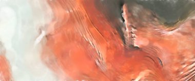 Modern sanat. Renkli çağdaş sanat eserleri. Renkli boya darbeleri. Soyut arkaplanda fırça darbeleri. fırça boyası.