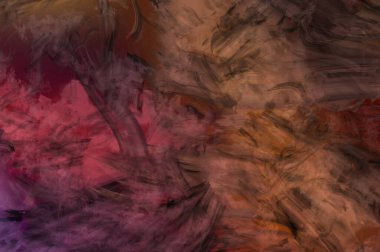 Modern sanat. Taranmış Boyalı Soyut Arkaplan. Fırça darbesi ile boyanmış. Boya darbeleri. 2B Görüntü