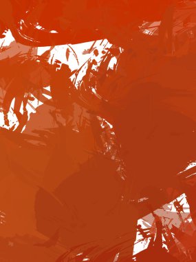 Renkli fırça darbelerinin 2B çizimi. Dekoratif doku resmi. Canlı boya desenli arka plan. Kaotik fırça darbeleri resim.