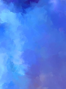 Renkli fırça darbelerinin 2D çizimi. Dekoratif desenli resim. canlı boya desenli arkaplan.