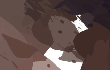 Sanatsal soyut arkaplan. Doku boyalı duvar kağıdı. Boya darbeleriyle yaratıcı bir illüstrasyon. Fırça desenli resim.