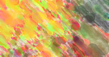 Çağdaş sanat. El yapımı resim. Modern sanat eserleri. Yüzeyde suluboya fırça darbeleriyle resim yapmak. 2D çizim. Sanatsal arkaplan resmi. Tablo üzerinde soyut resim. Renkli doku.