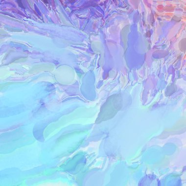 Çağdaş sanat. El işçiliğinin renkli dokusu. Modern resim. Yüzeyde suluboya vuruşlar. Sanatsal arkaplan resmi. Tablo üzerinde soyut resim. Fırça darbeleri. 