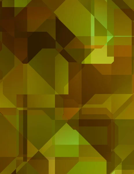 Layers Colorful Vibrant Geometrical Shapes Digital Illustration Tech Layout Futuristic — Stock Photo, Image