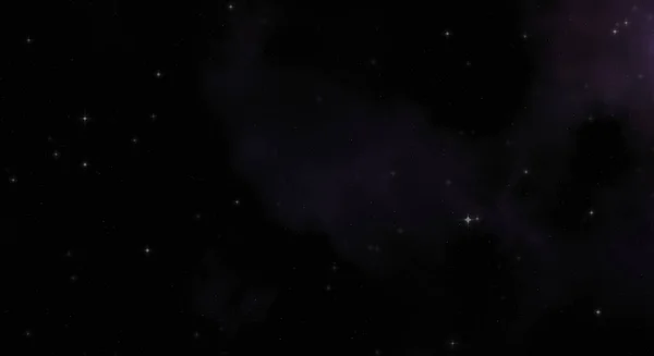 Galaksi Uzayındaki Yıldız Alanı Renkli Nebula Ile Uzayın Derinliklerinin Bilim — Stok fotoğraf