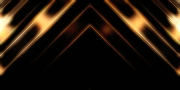 Abstract Shining Geometric Lights Background Fractal Symmetric Graphic Illustration Intersecting — Stock Photo, Image