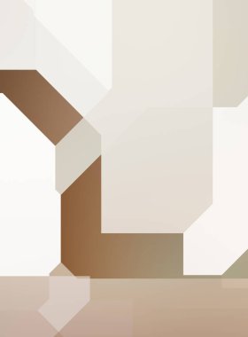 Minimalist tasarımın geometrik arka planı. Soyut yaratıcı konsept çizimi. Grafik tasarım duvar kağıdı.