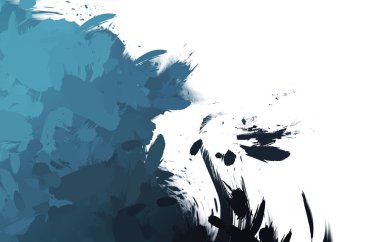 Duvar sanatı Eşsiz ve yaratıcı illüstrasyon. Fırça darbesi ile boyanmış. Renkli fırça darbelerinin soyut arkaplanı. Fırçalanmış canlı duvar kâğıdı. Boyalı sanatsal yaratım.